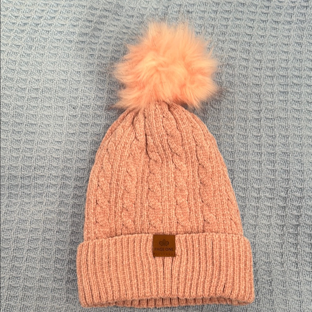 Light Pink soft Stocking hat